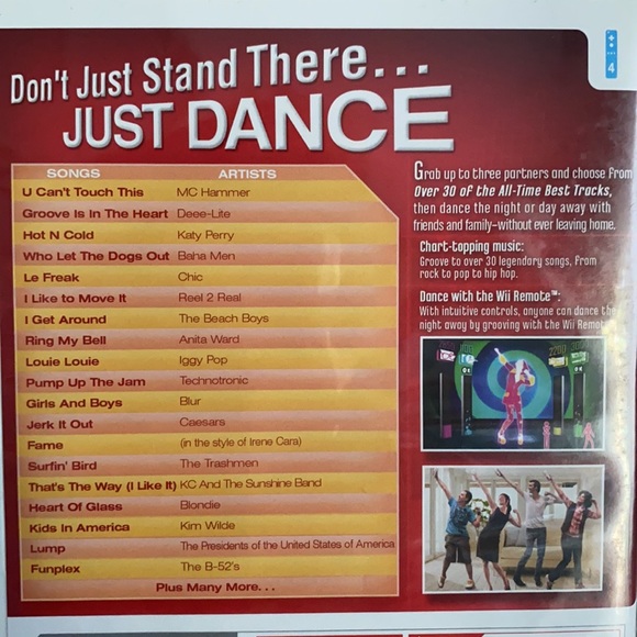 Wii Just Dance game 2009 - Picture 3 of 6